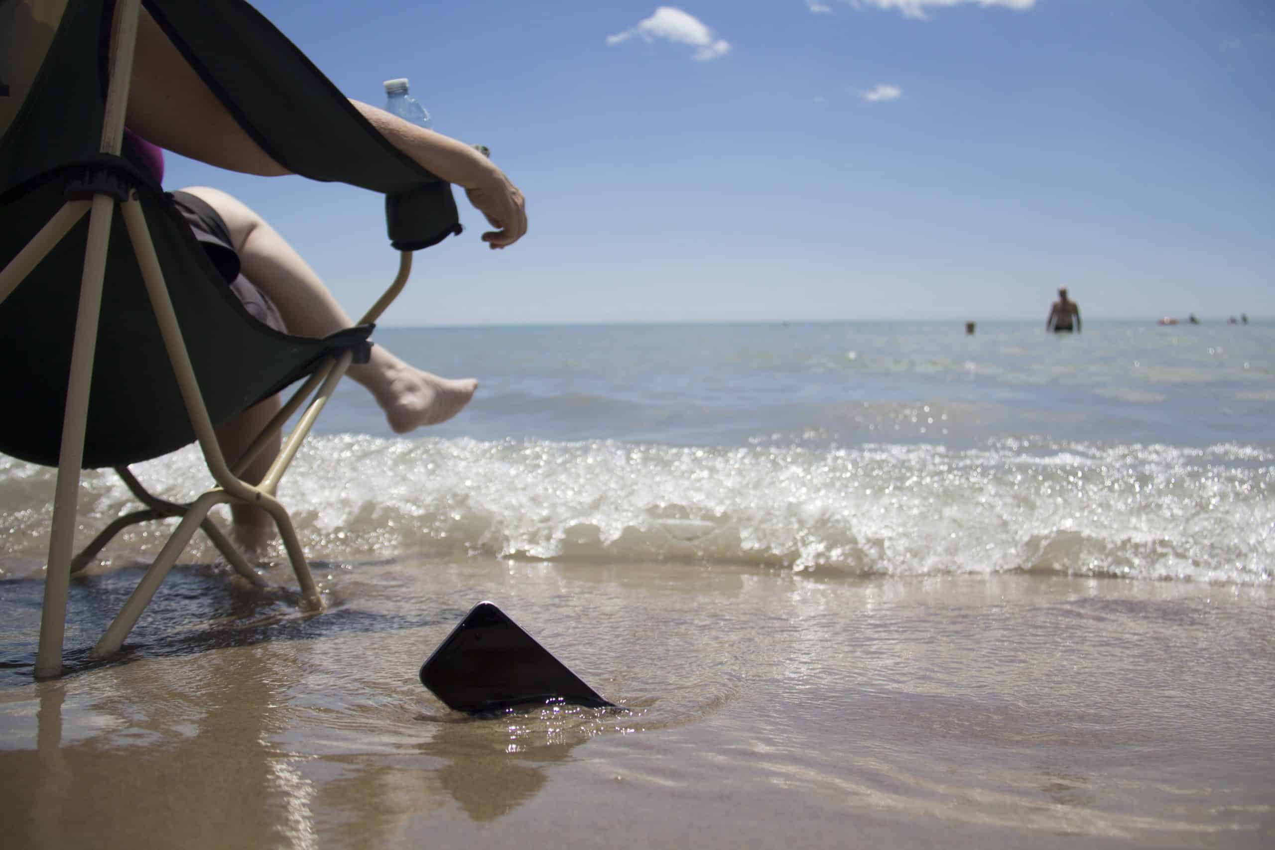 A,Cell,Phone's,Day,At,The,Beach.